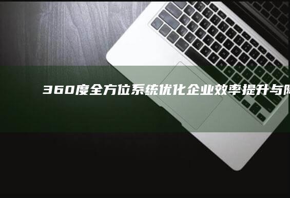 360度全方位系统优化：企业效率提升与降低成本的成功实践